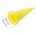 thumbnail image 5 of 24Pcs Reusable Sausage Caulking Guns Tips Cone Nozzles Caulk Nozzle Applicator Replacement Extension Tool Supplies, 5 of 7