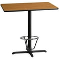thumbnail image 2 of Flash Furniture Table de Bar Supérieure en Stratifié de 30 x 42 Po en Noir, 2 of 4