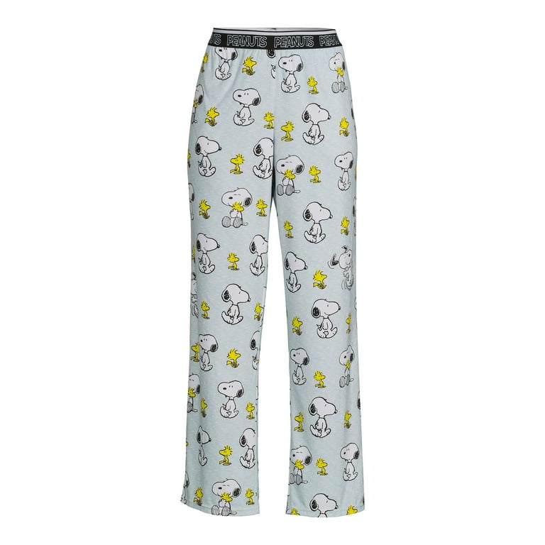 Peanuts Women's and Women's Plus Size Snoopy Plush Sleep Pants, Sizes XS-3X  