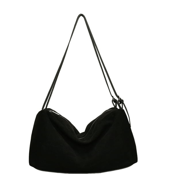 Bolso Hombro 609 Frosted PU Mano Gran Capacidad Lazy Shoulder Underarm ()
