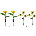 thumbnail image 4 of Bearachild Luz de girasoles solares para exteriores, IP65, resistente al agua, para jardín, camino, parque, Patio, porche, decoración de pasarela, Iluminación y accesorios cabeza única Bearachild HA073198-01, 4 of 6