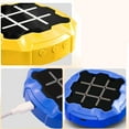 thumbnail image 6 of Vaveren Electronic Tac Toe Game Portable Travel Game Memory Model Board Game Handheld Puzzle Game Console for Car Airplane Indoor blue, 6 of 8