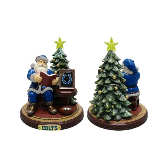 The Memory Company Indianapolis Colts Christmas Story Santa Figurine