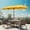 Gold Yellow, variant on Alpha Joy 13x6.5ft Double-Sided Extra Large Outdoor Patio Market Rectangle Umbrella with Crank Handle, Beige
