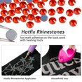 Beadsland Hotfix Rhinestones, 288pcs Crystal Rhinestones for Crafts