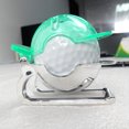 thumbnail image 4 of Naiovety Marcador de línea de pelota de Golf de plástico, herramienta de alineación de ayuda de posicionamiento equilibrado para exteriores, plantilla Golf Verde Naiovety OD002730-02B, 4 of 6