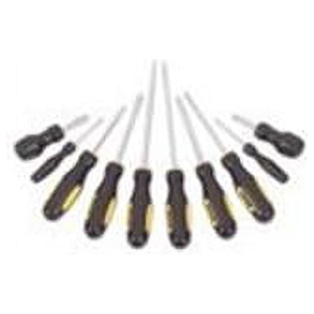UPC: 0076174607994 | Stanley STHT60799 Screwdriver Set  10-Piece  Alloy Steel  Nickel Plated