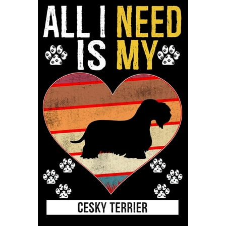All I Need Is My CESKY TERRIER: Gifts For Cesky Terrier Dog Lovers (Paperback)