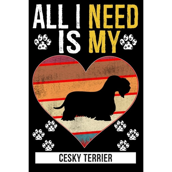 All I Need Is My CESKY TERRIER: Gifts For Cesky Terrier Dog Lovers (Paperback)