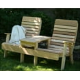 thumbnail image 2 of Red Cedar Royal Highback Settee, 2 of 3
