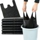 thumbnail image 3 of Large Capacity Black Plastic Garbage Bags 100pcs - Durable, Recyclable Trash Bags with Handles for H, 3 of 5