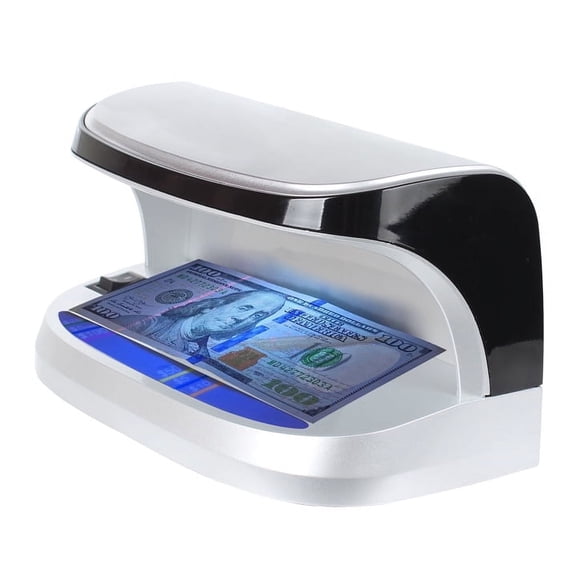 Khippus K410 Counterfeit Bill Detector Professional, High Intensity UV LED Counterfeit Money, ID & Credit Cards Verifier