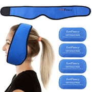 LotFancy Face Gel Ice Pack Wrap for Jaw, TMJ, Wisdom Teeth, Head and Chin