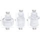 thumbnail image 2 of Portavelas Vixdonos de cristal transparente (6 unidades), 2 of 7