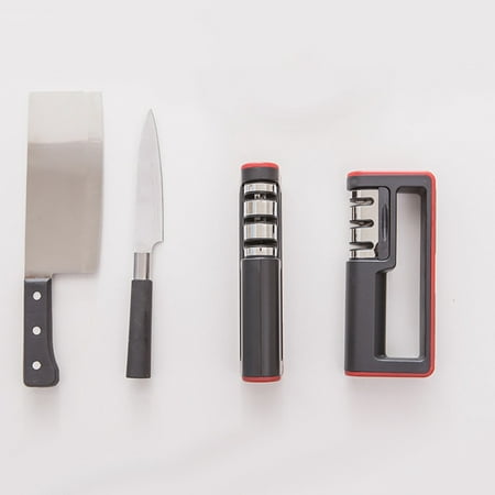 

TANGNADE Cutter Sharp-edged Three-stage Fast Sharpening Stone Kitchen Knife Sharpener Tool multifunctional sharpener Multicolor