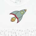 thumbnail image 4 of Inktastic Rocket Girls Baby Dress, 4 of 5