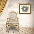 thumbnail image 3 of Norkus, Julie 18x15 Gold Ornate Wood Framed with Double Matting Museum Art Print Titled - Winter Greens Basket, 3 of 4