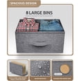 thumbnail image 5 of Sorbus Dresser with 8 Drawers- Black, 5 of 8