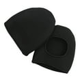 thumbnail image 6 of SENSETH 2 PCs Thermal Cycling Shoes Covers Waterproof Windproof Safe Riding Half Shoe Cover Overshoes for Cycling - Free Size (Black), 6 of 6