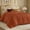 Burnt Orange, variant on Duvet Insert, Comforter King Size 90 x 102 Inches, Pink | Cozy All Season Comforter