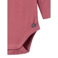 thumbnail image 5 of Modern Moments by Gerber Gender Neutral Super Soft Viscose Long Sleeve Bodysuits, 2-Pack, Sizes Newborn - 12 Months, 5 of 7