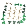 thumbnail image 3 of Imanes de nevera de hiedra, imanes de follaje DIY con vástago articulado para el hogar, cocina, imanes decorativos, imanes para nevera de plantas Estilo B, 3 of 8
