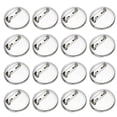 thumbnail image 1 of 100 piezas DIY accesorios de broche accesorios de fabricación de joyas Clips de base de disco redondo, 1 of 6