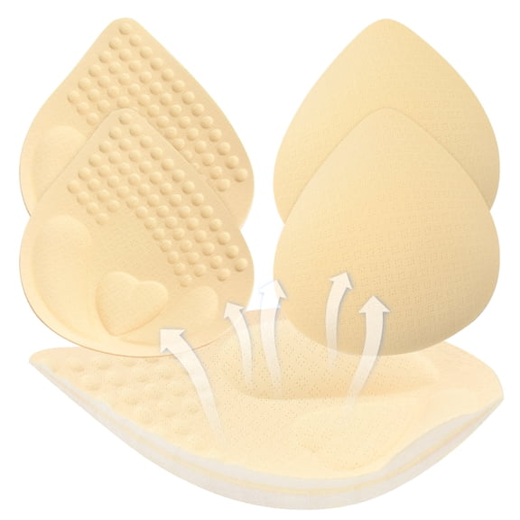 Nimiah Bra Insert Pads 2 Pairs, Breast Enhancers, Invisible Bra Push Up Pad for Yoga Sports Bra