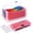 White-01, variant on 2 Pack 13 Pockets A6 Mini Coupon Organizer Wallet, Expandable Accordion File Organizer for Storage Receipt Cards Coupons Tickets - Pink
