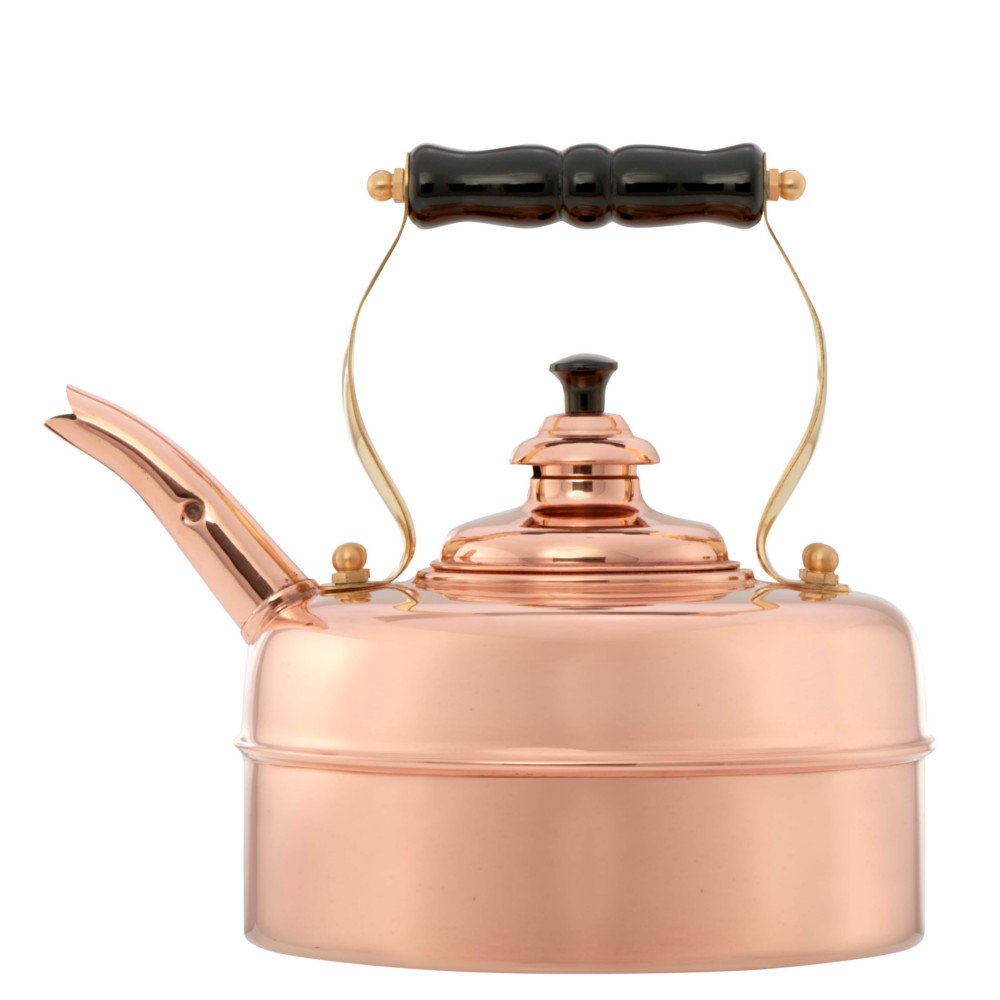 Simplex Kettles Kensington Solid Copper No. 1 Copper Finish 1.9 Quart
