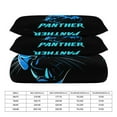 thumbnail image 2 of Panther Duvet Cover King&Queen Size Soft 3 Pieces Set 1 Duvet Cover and 2 Pillow Shams with Zipper Closure 102"x90", 2 of 8