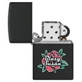 thumbnail image 4 of Zippo Blazy Susan™ Logo Design Black Matte Pocket Lighter, 4 of 6
