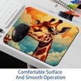 thumbnail image 6 of Deer Square Desk Mat, 8.3x9.8 Inch, Non-Slip Rubber Bottom, Printed, Suitable for Office and Gaming - Gaming Mousepad and Mouse Pad, 6 of 6