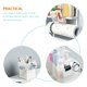 thumbnail image 5 of FOMIYES 6Ud Organizador Transparente Para Lateral De Refrigerador Para, 5 of 6
