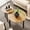 Wood Color, variant on COSIEST Nesting Coffee Table Set of 2, Round Side Tables for Living Room, Space-Saving Design