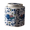 thumbnail image 2 of Tarro de almacenamiento de cerámica de estilo chino, jarrón floral, mesa de centro de escritorio, bote de té, regalo de almacenamiento de té para Estilo A Fernando Tarro de almacenamiento, 2 of 8