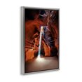 thumbnail image 4 of Stupell Industries Looming Cliff Cave Landscape & Nature Photography Gray Floater Framed Canvas Art Print Wall Art, 17 x 25, 4 of 10
