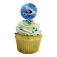thumbnail image 5 of Great White Sharks Ocean Pair Scuba Diving Cupcake Picks Toppers Decoration Set of 6, 5 of 7