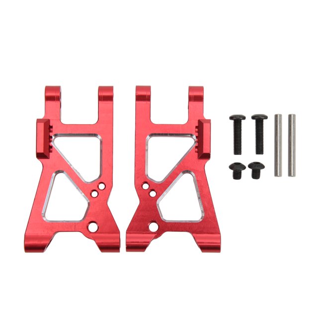 1 par de piezas de repuesto de coche RC de brazo de suspensión trasera de aleación de aluminio para coche de carretera Traxxas 4 Tec 2,0 3,0 C8 1/10