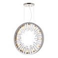 thumbnail image 1 of CWI Lighting Spiked 12-light Contemporary Metal Chandelier in Polished Nickel, 1 of 1