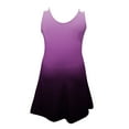 thumbnail image 4 of Lmnyox Spaghetti Strap Dress For Women Soft Sleeveless V Neck Mini Dress Summer Lightweight Dress, 4 of 4