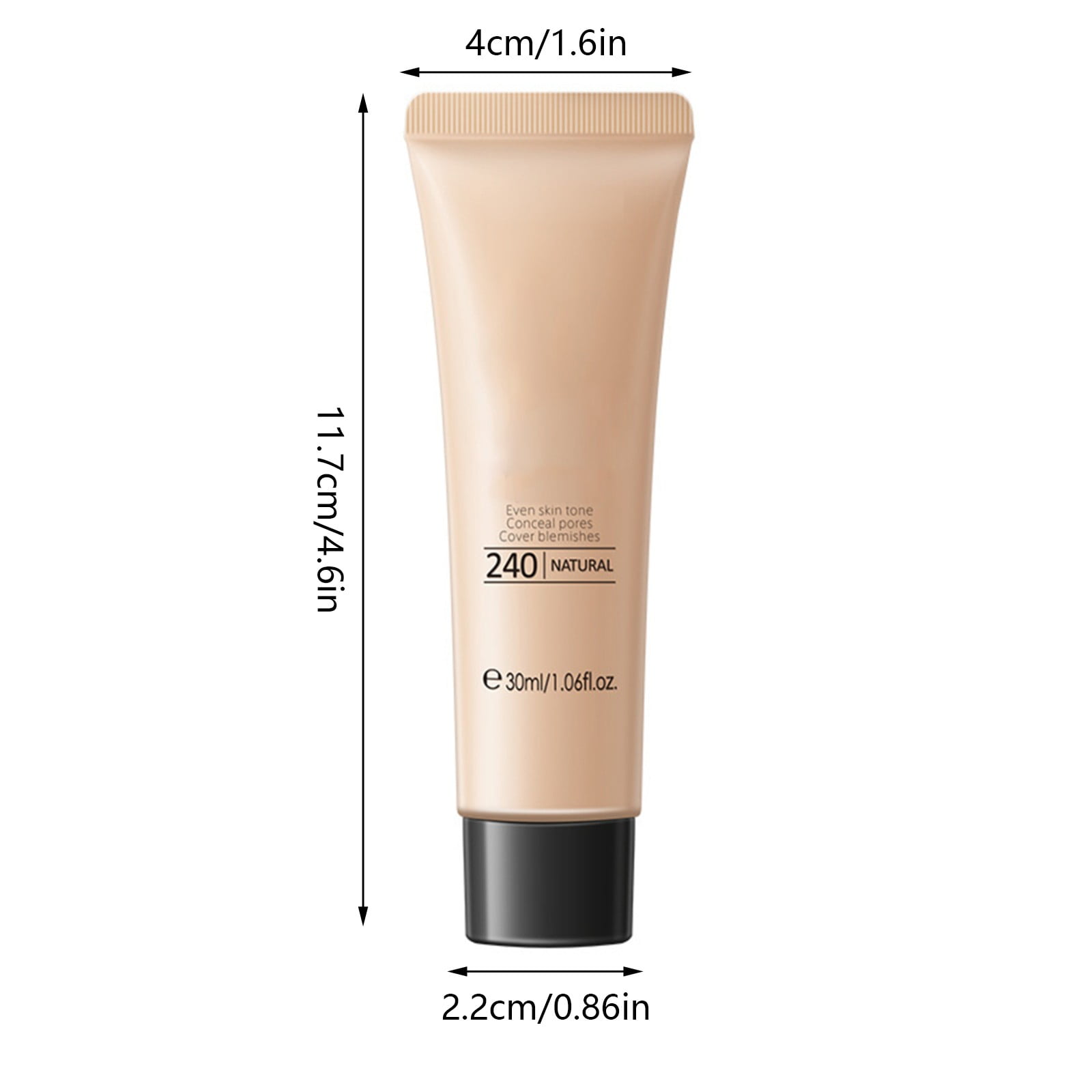 Age Concealer Skin Clearing Makeup up Cosmetics Makeup Highlighters Every Day Makeup to Face Makeup Peach under Eye Cover up Foundation It under Eye Makeup Base Foundation Gosh Cosmetics 1 Day Items