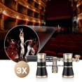 thumbnail image 1 of 3x 25 Prismáticos de teatro con mango retráctil Regalo unisex, 1 of 4