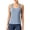 Blue, variant on Women's Racerback Workout Tops Lightweight Gym Yoga Tennis Sleeveless Shirts Scoop Neck Running Athletic Tank Tops Blue M