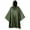 OD Green, variant on USGI Industries Military Style Poncho - Emergency Tent, Shelter, Survival - Multi Use Rip Stop Camouflage Rain Poncho