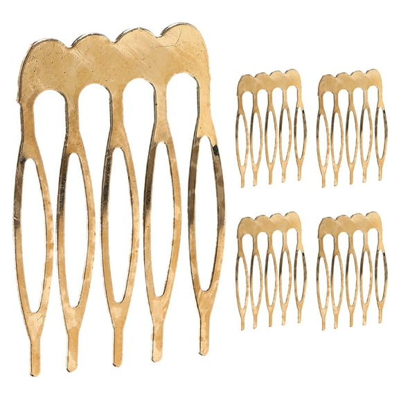 MINLIXIN 5pcs Hair Combs For Women Accessories Small Hair Combs For Women Metal Side Combs Decorative Hair Comb Clips Hair Accessories For Women Hair Comb Clips