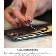 mophie snap+ wireless charger - 15W wireless charging pad for Qi-enabled and MagSafe compatible devices