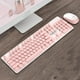 thumbnail image 2 of Juego combinado de ratón mecánico inalámbrico con teclado N520 de 2,4 GHz, rosado jinwen teclado mecánico inalámbrico, 2 of 7