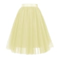 thumbnail image 4 of New Women Tulle Skirts Knee Length Long Adult Tutu Layered Short Prom Party Midi Skirt Club Basic Leisure Dailywear, 4 of 6