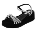 thumbnail image 1 of Sandalias con plataforma Exterior Sintético Color Negro Para Mujer De RBCOLLECTION, 1 of 3